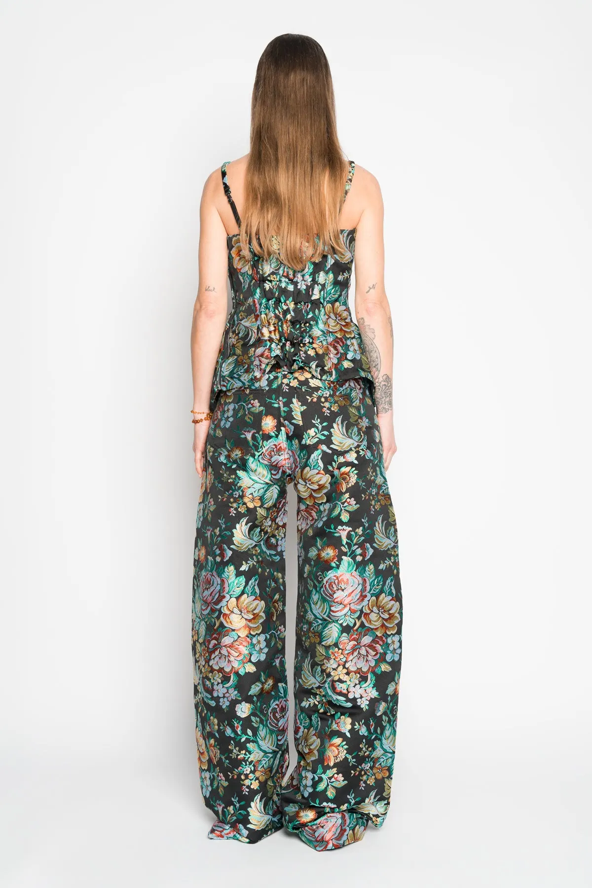 BLACK BROCADE CORSET sold by Marques ’ Almeida product image thumbnail 2