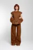 BROWN BOYFRIEND TROUSERS sold by Marques ’ Almeida