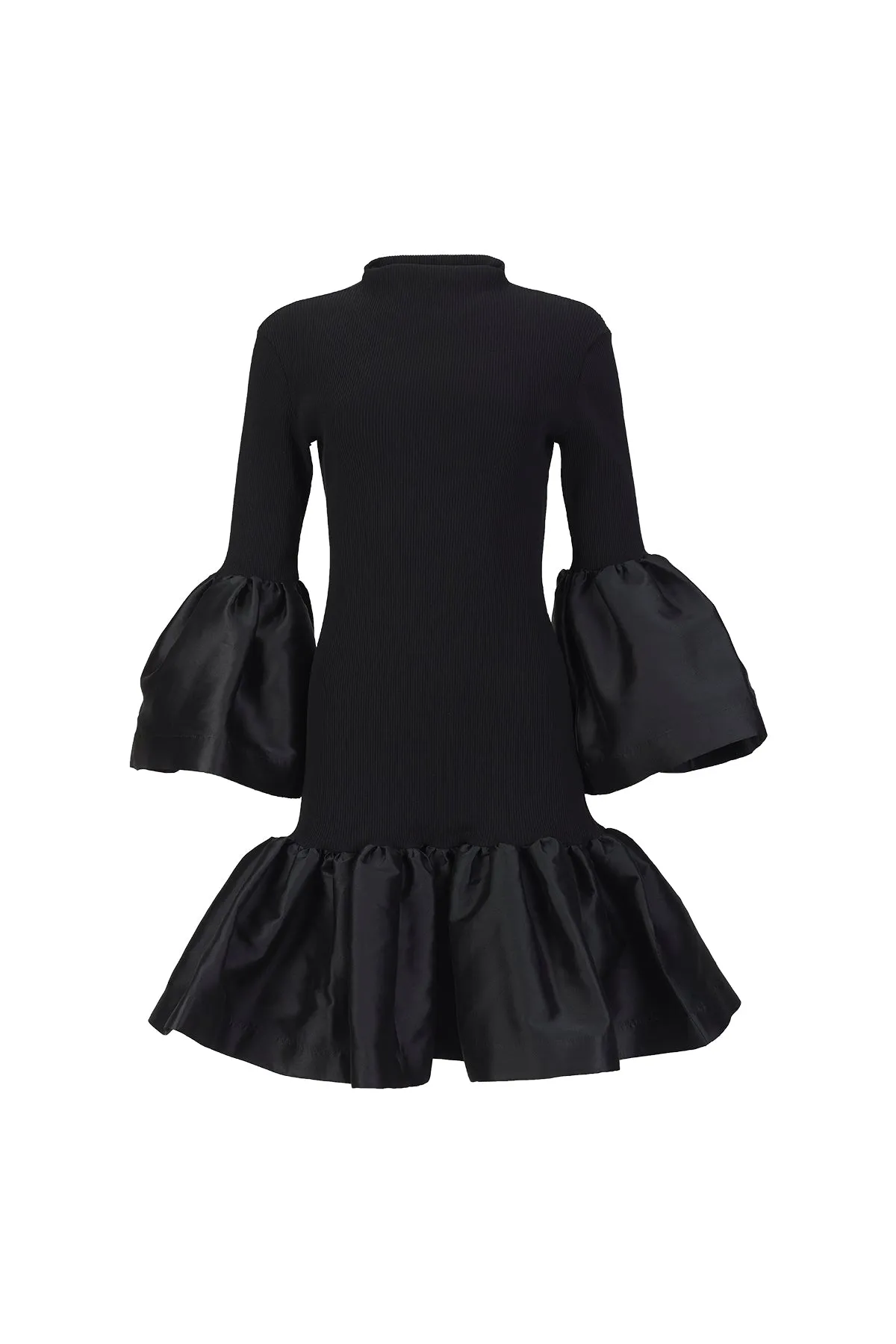 BLACK PUFF SLEEVE AND HEM DRESS sold by Marques ’ Almeida product image thumbnail 2