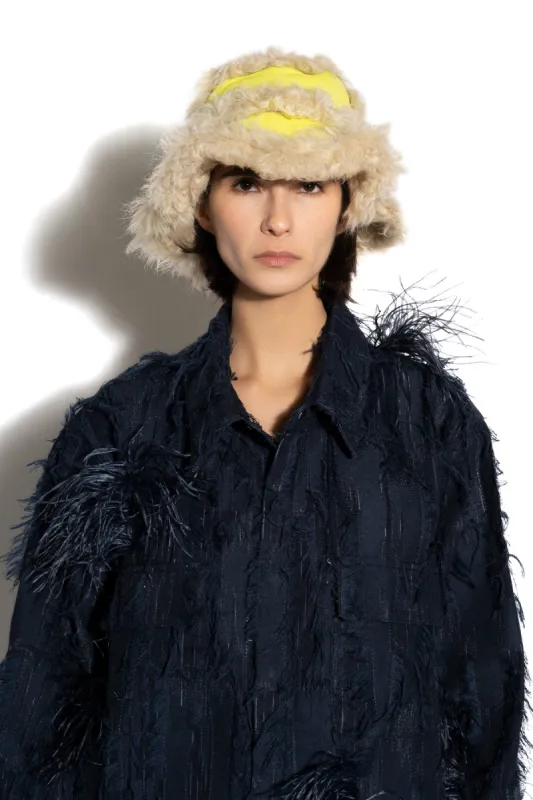 YELLOW BUCKET HAT sold by Marques ’ Almeida