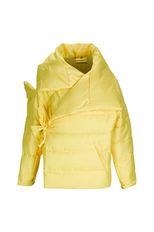 YELLOW M'A PUFFER JACKET sold by Marques ’ Almeida