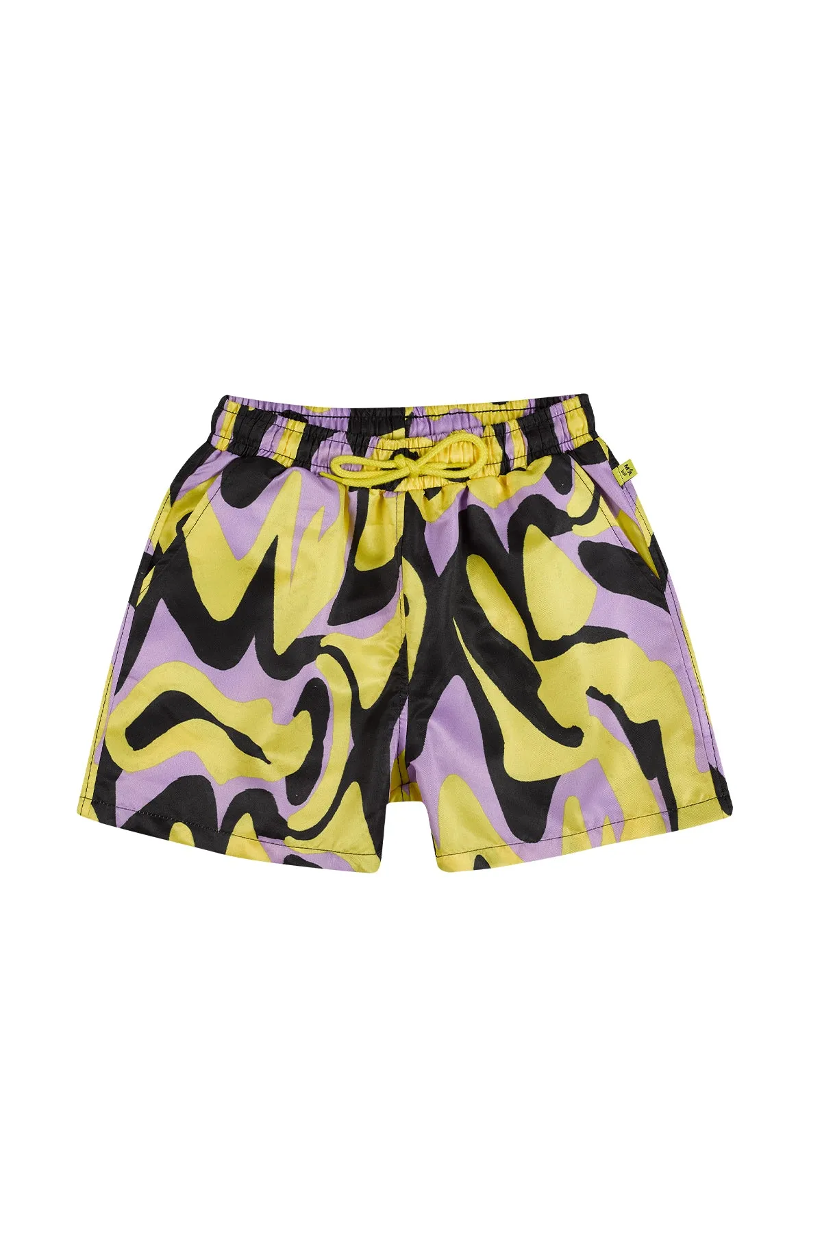 DARK WAVY PRINT SWIM SHORT sold by Marques ’ Almeida product image thumbnail 2
