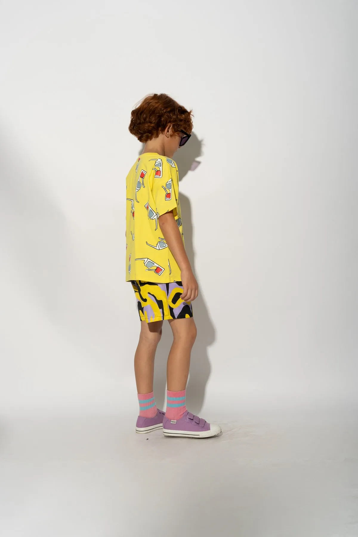 DARK WAVY PRINT SWIM SHORT sold by Marques ’ Almeida product image thumbnail 4