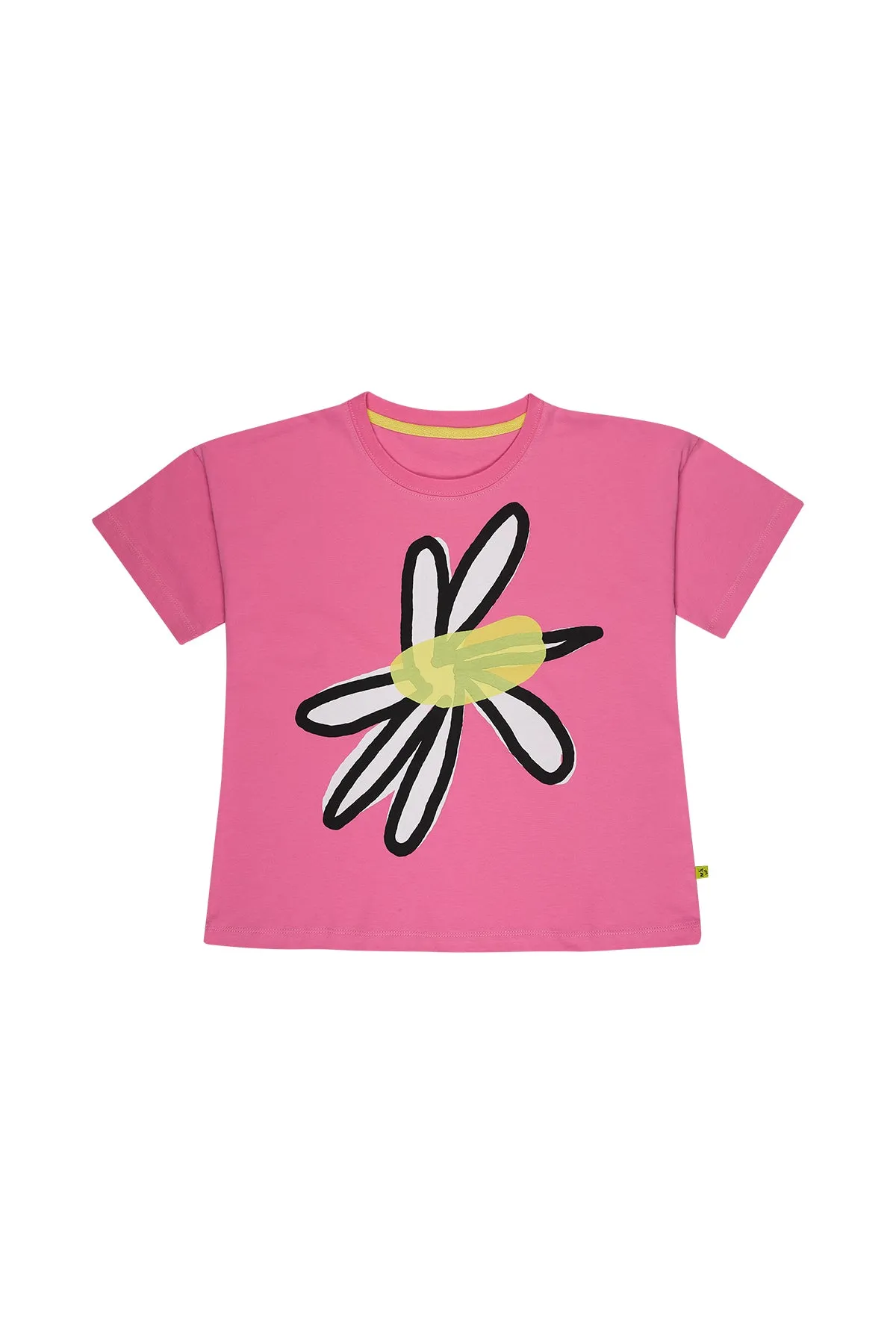 DAISY PRINT PINK T-SHIRT sold by Marques ’ Almeida product image thumbnail 2