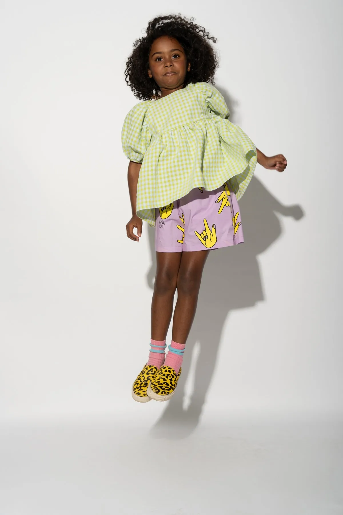 LILAC HANDS PRINT BOXER SHORTS sold by Marques ’ Almeida product image thumbnail 4