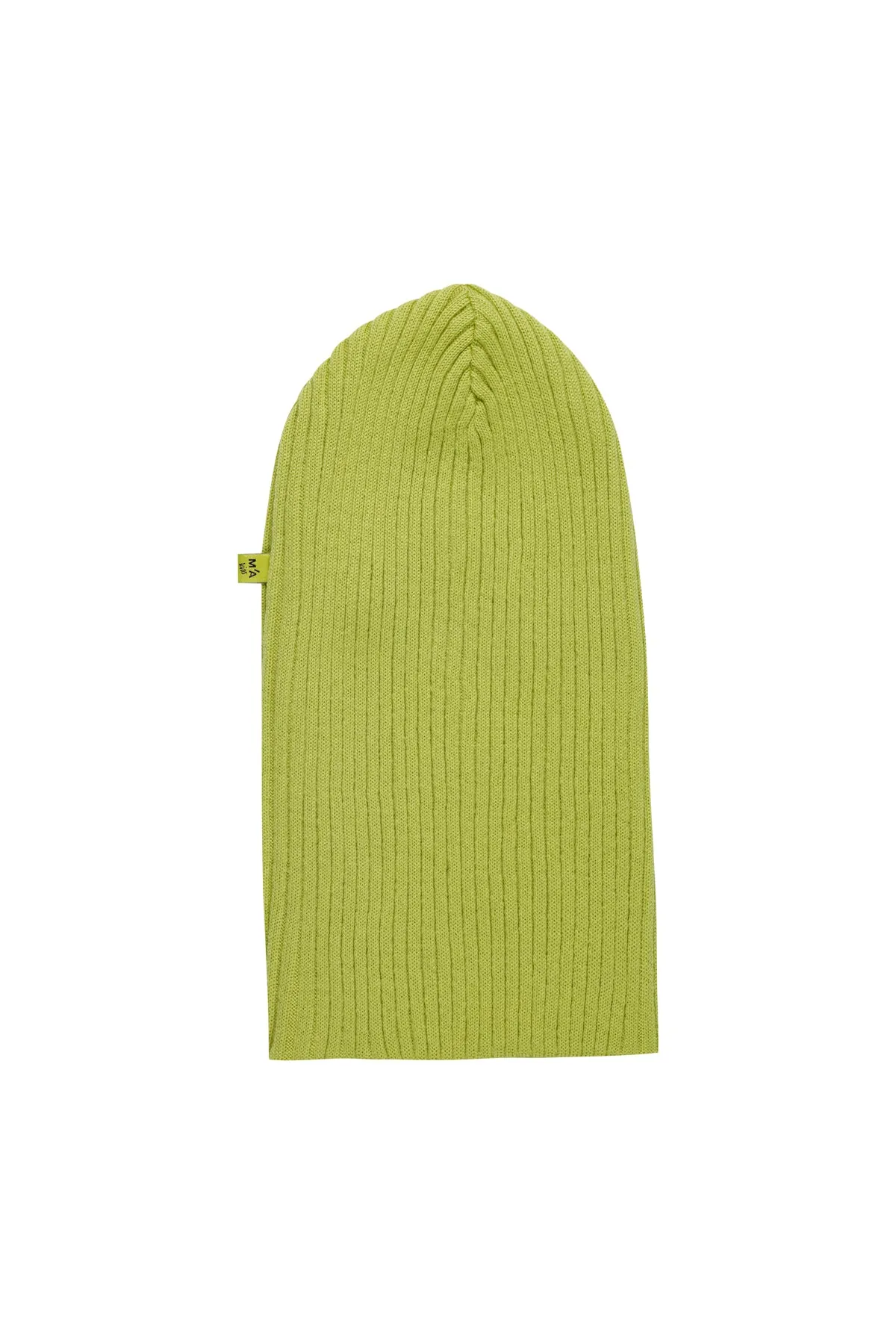LIME MERINO KNIT BEANIE sold by Marques ’ Almeida product image thumbnail 2