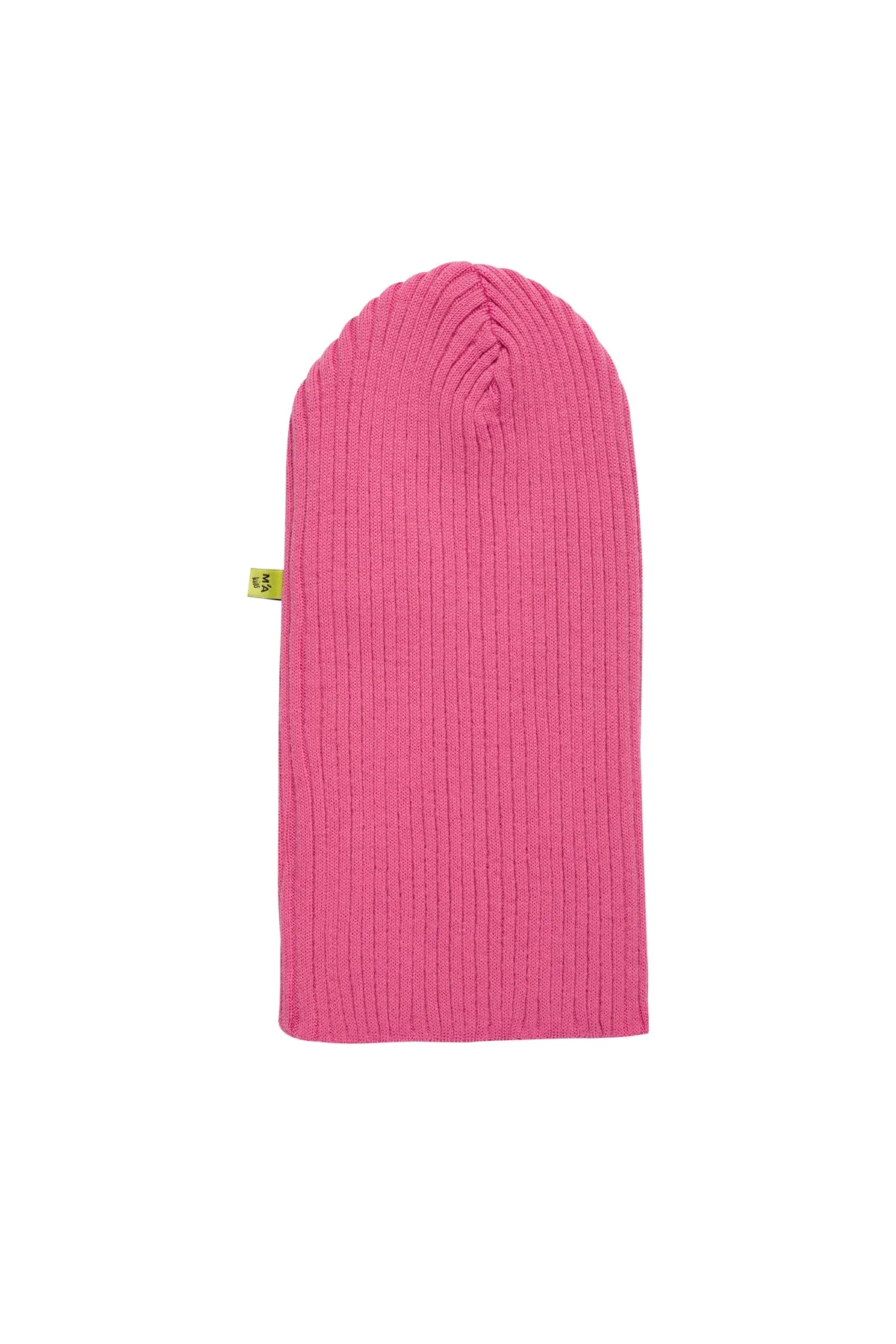 BRIGHT PINK MERINO KNIT BEANIE sold by Marques ’ Almeida product image thumbnail 2