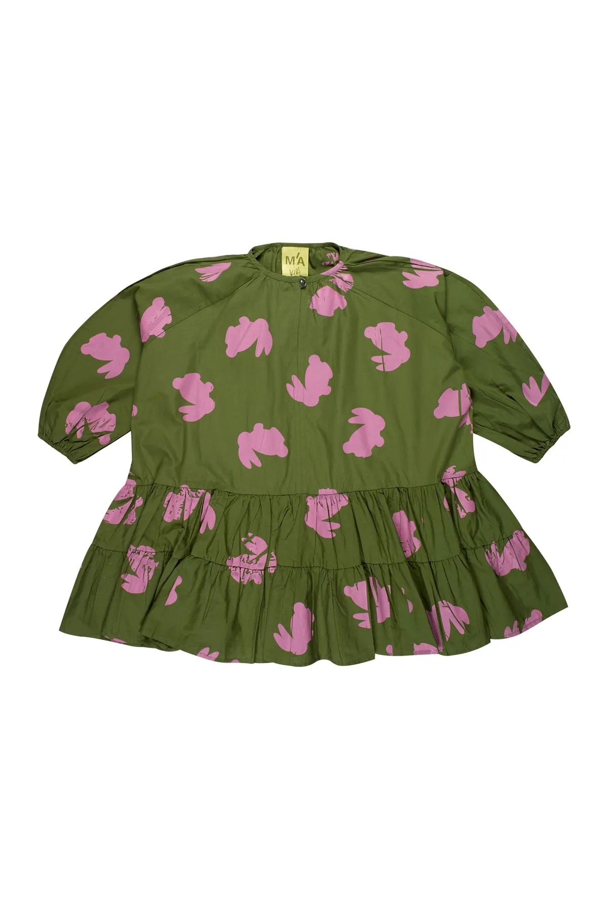 BUNNY PRINT GATHERED DRESS sold by Marques ’ Almeida product image thumbnail 2