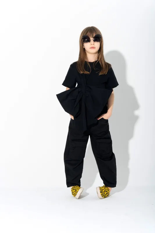 BLACK BOW T-SHIRT sold by Marques ’ Almeida