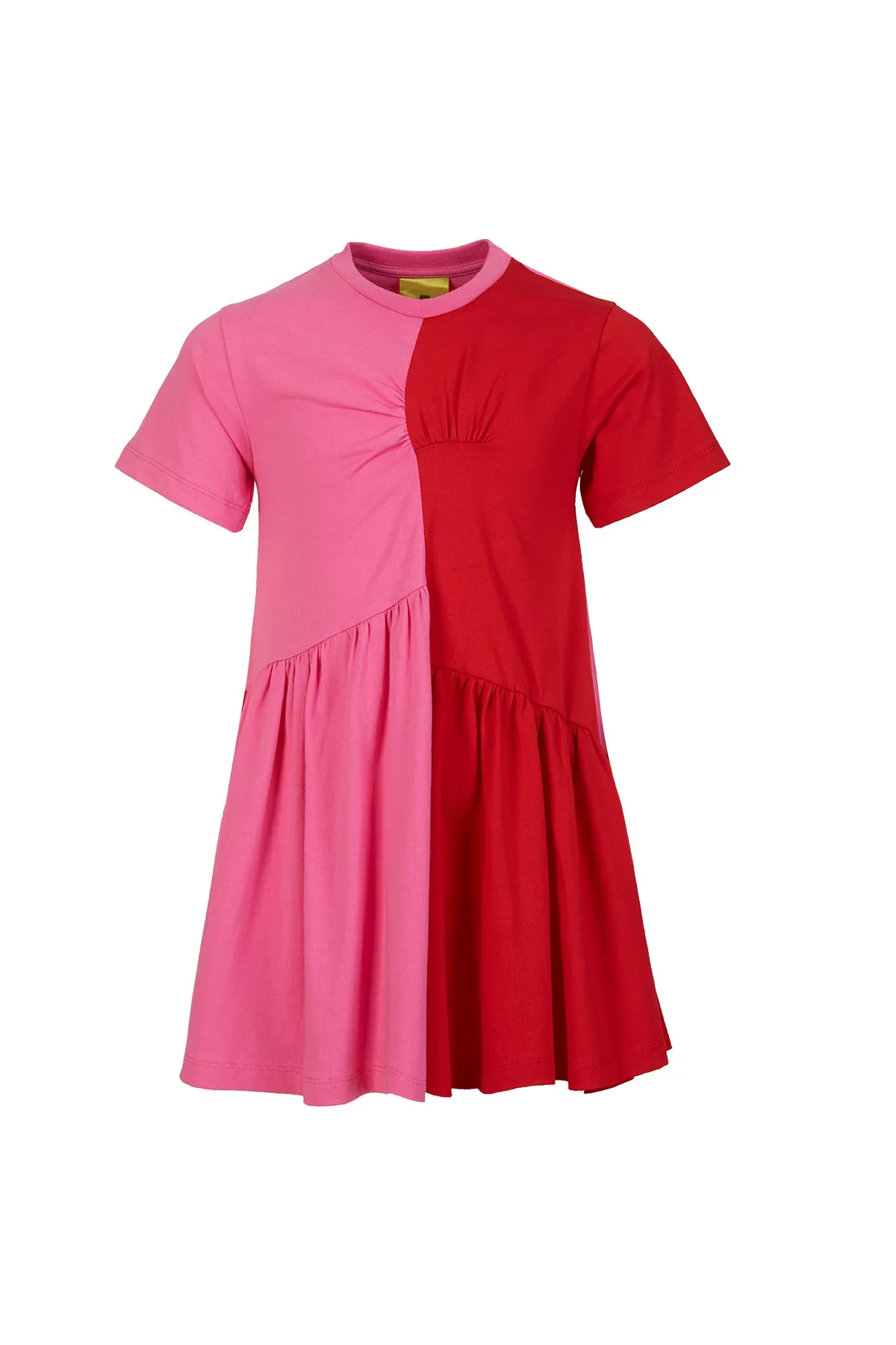 DUO COLOUR GATHERED JERSEY T-SHIRT DRESS sold by Marques ’ Almeida product image thumbnail 2