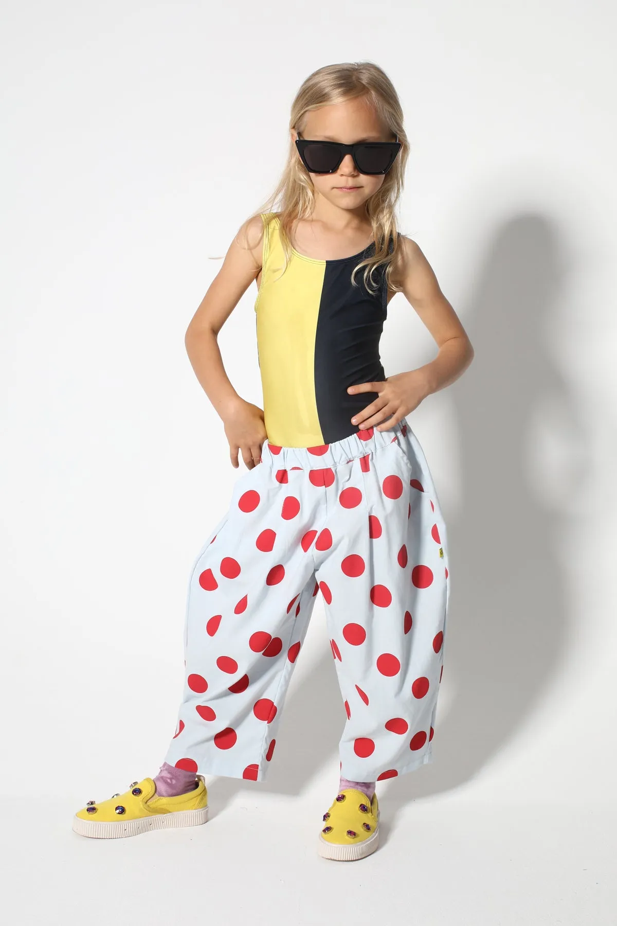 YELLOW AND BLACK SWIMSUIT sold by Marques ’ Almeida product image thumbnail 4