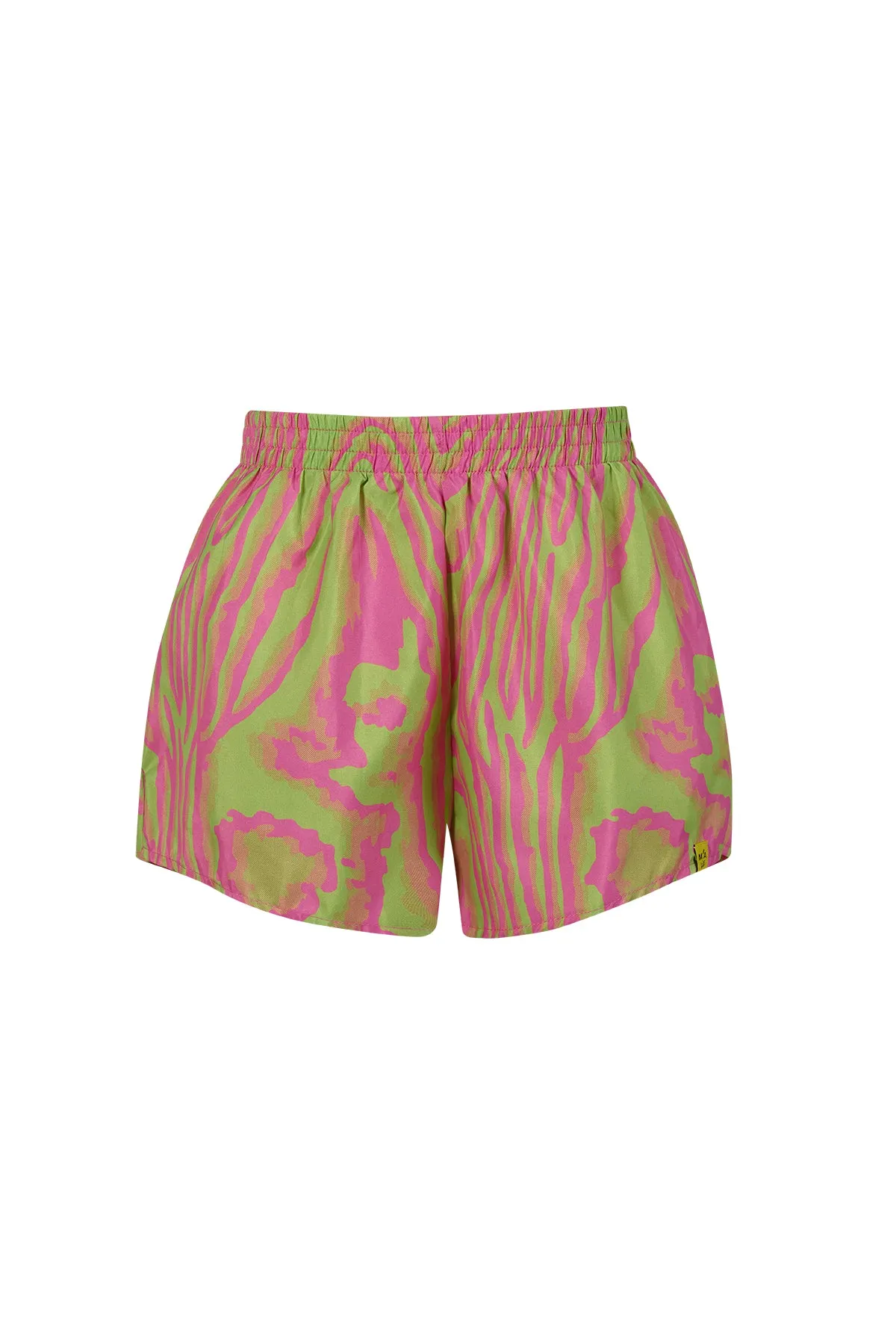 GREEN AND PINK SWIMWEAR LOOSE SHORTS sold by Marques ’ Almeida product image thumbnail 2