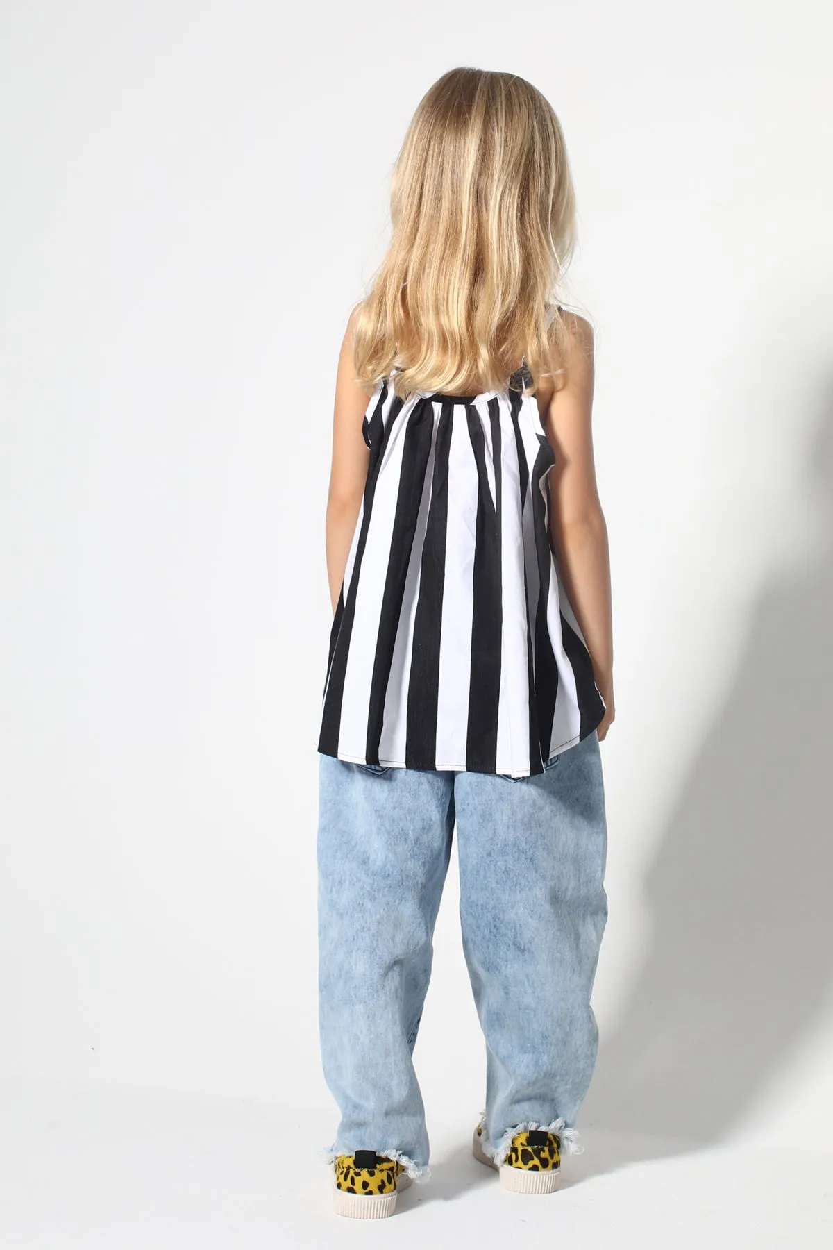 ACID WASH DENIM BAGGY TROUSERS sold by Marques ’ Almeida product image thumbnail 2