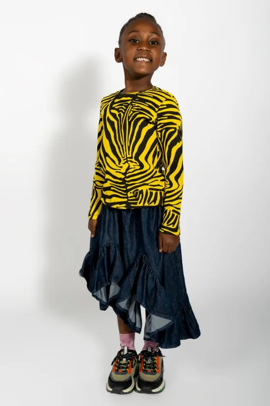 TENCEL RUFFLE SKIRT sold by Marques ’ Almeida