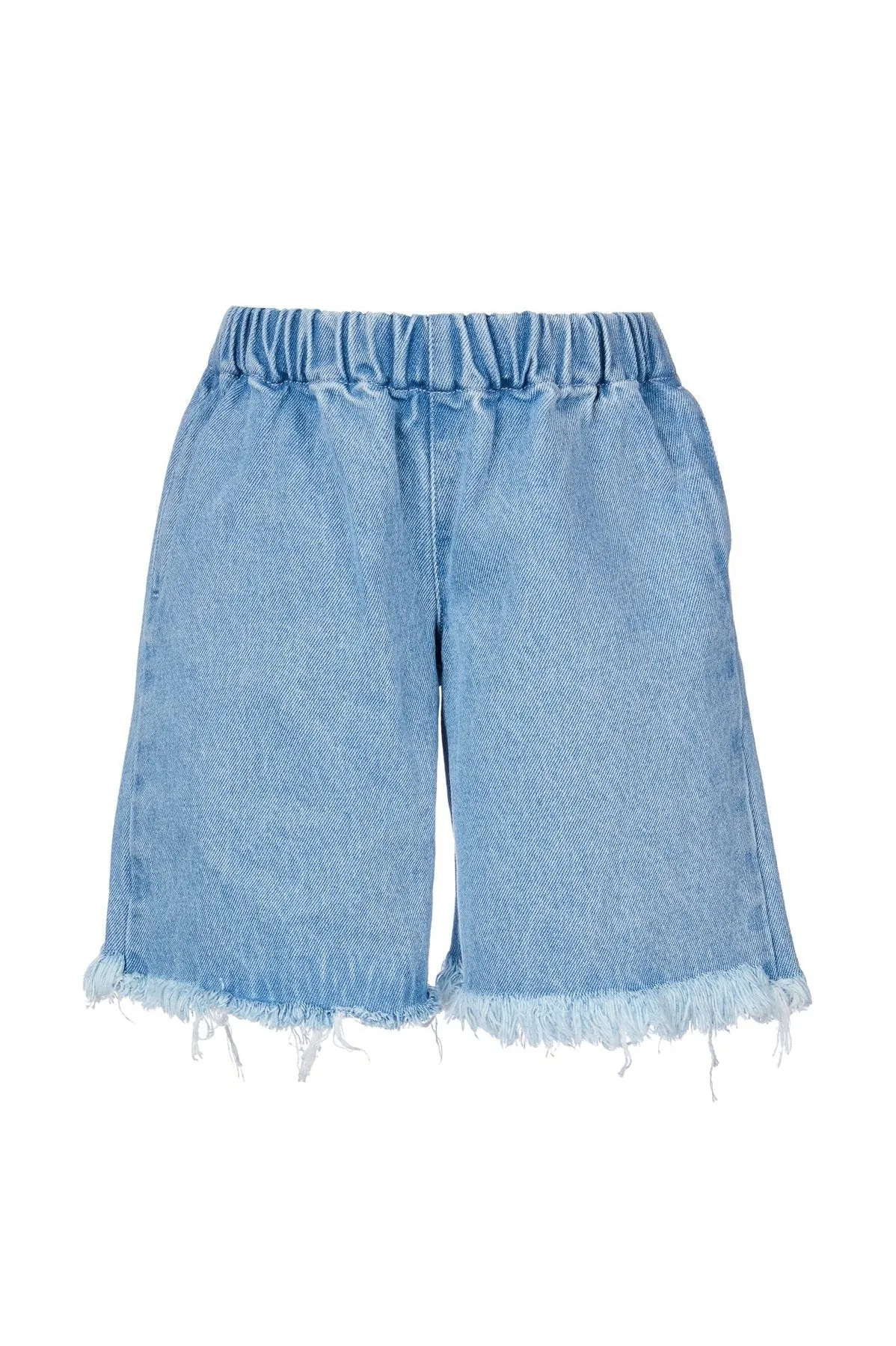 BLUE DENIM CLASSIC SHORTS sold by Marques ’ Almeida product image thumbnail 2