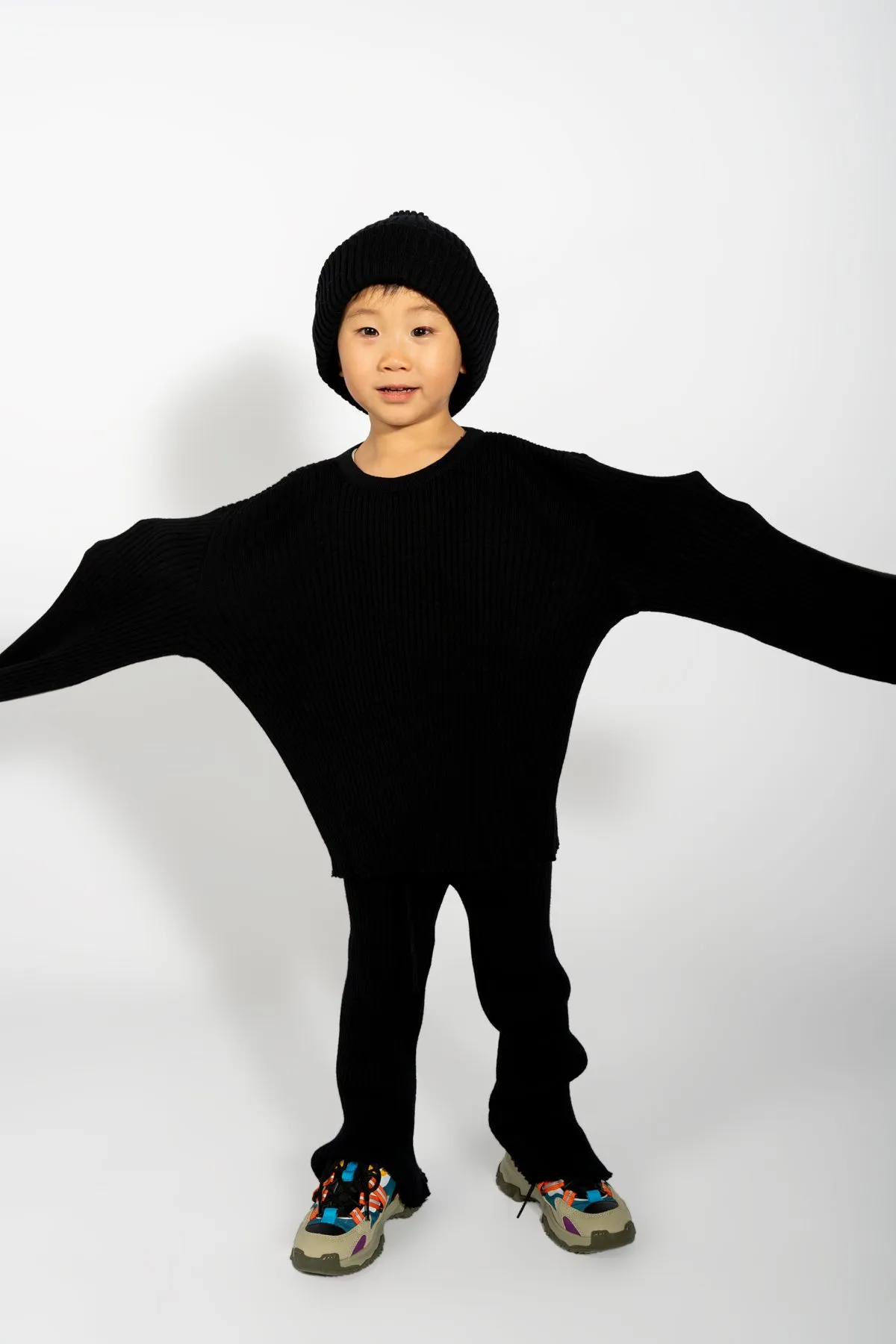 BLACK MERINO KNIT JUMPER sold by Marques ’ Almeida