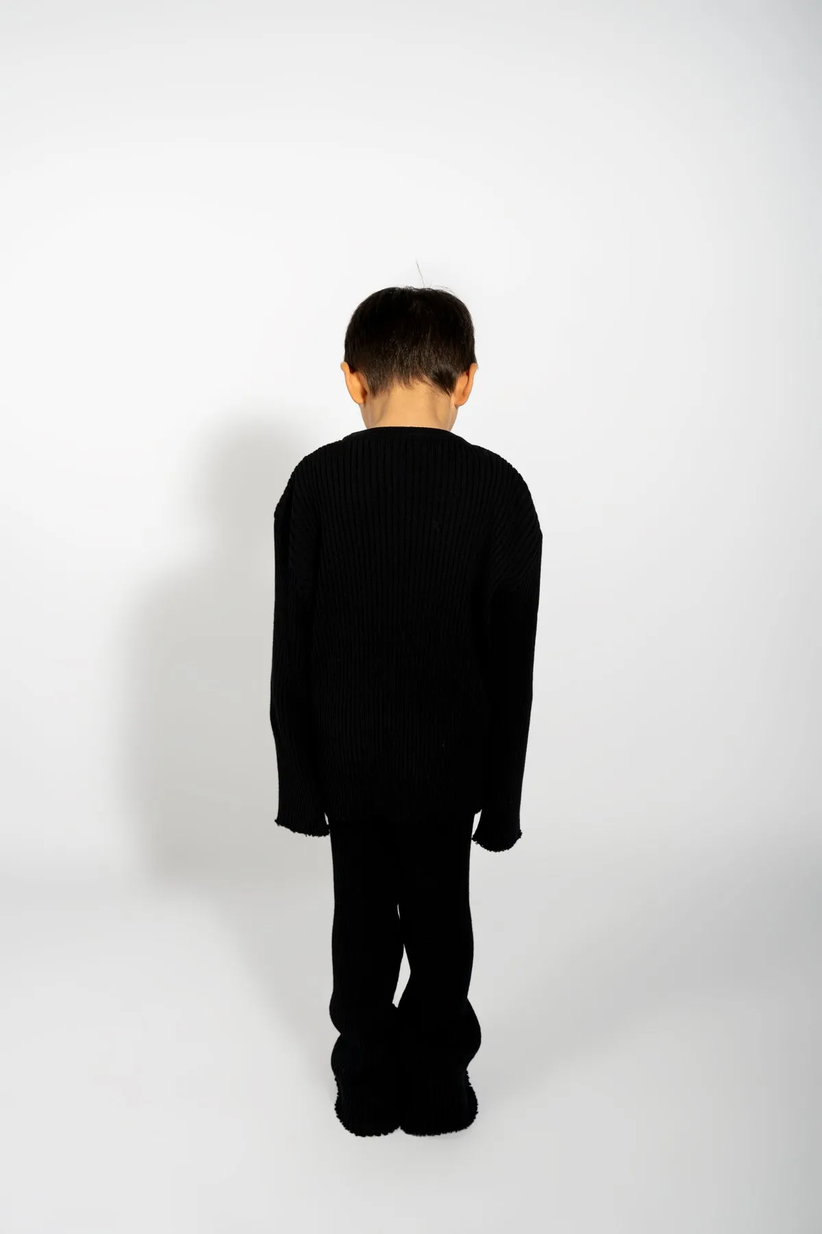 BLACK MERINO KNIT JUMPER sold by Marques ’ Almeida product image thumbnail 3