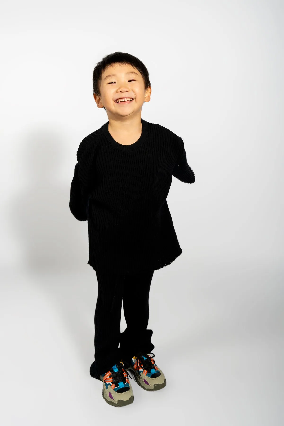 BLACK MERINO KNIT JUMPER sold by Marques ’ Almeida product image thumbnail 4