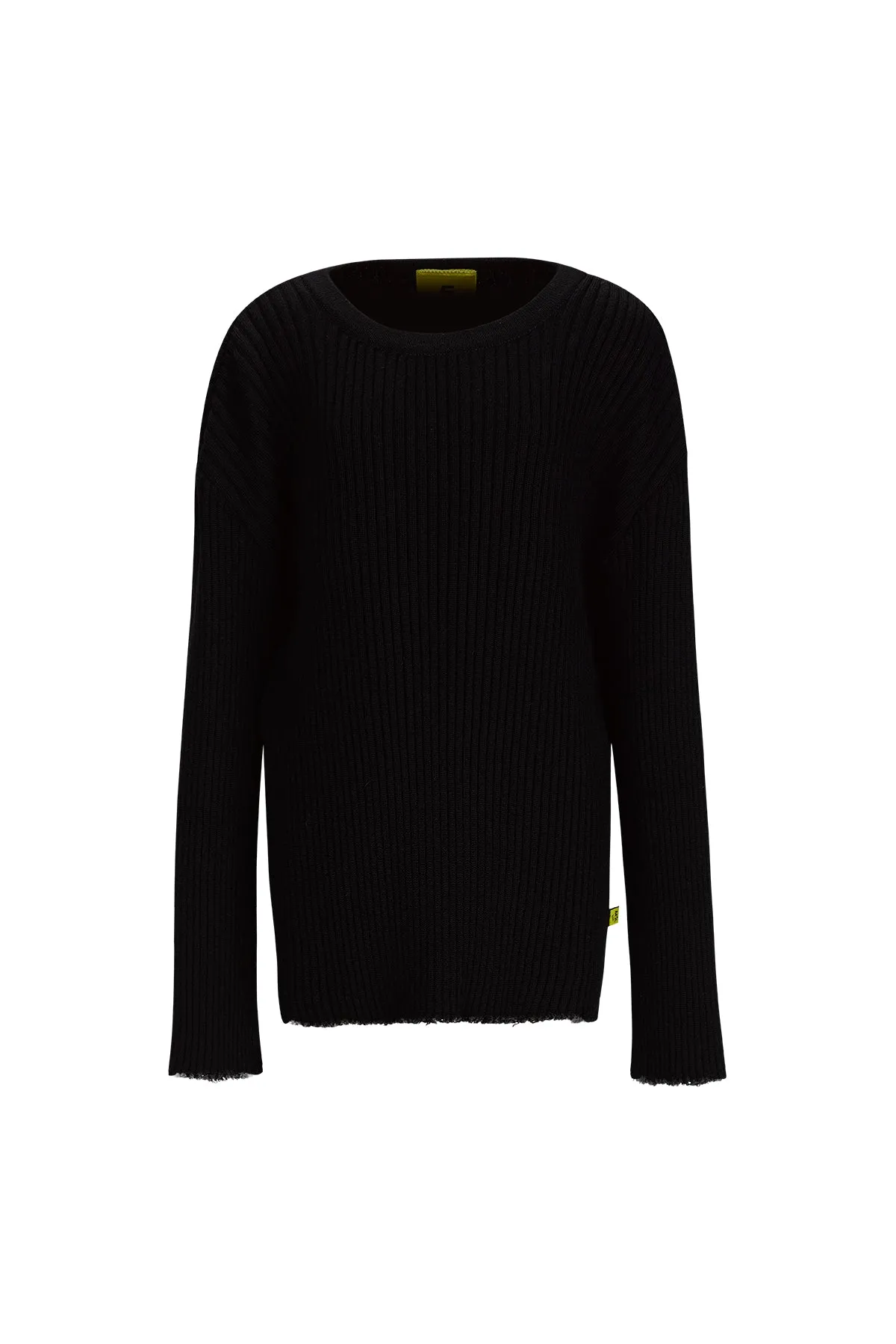 BLACK MERINO KNIT JUMPER sold by Marques ’ Almeida product image thumbnail 2