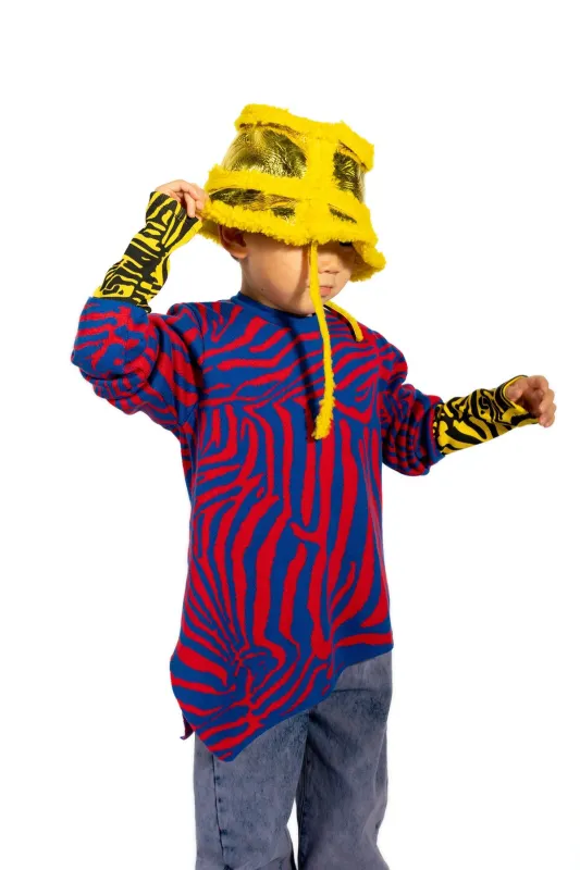 YELLOW SHINY LEATHER BUCKET HAT sold by Marques ’ Almeida