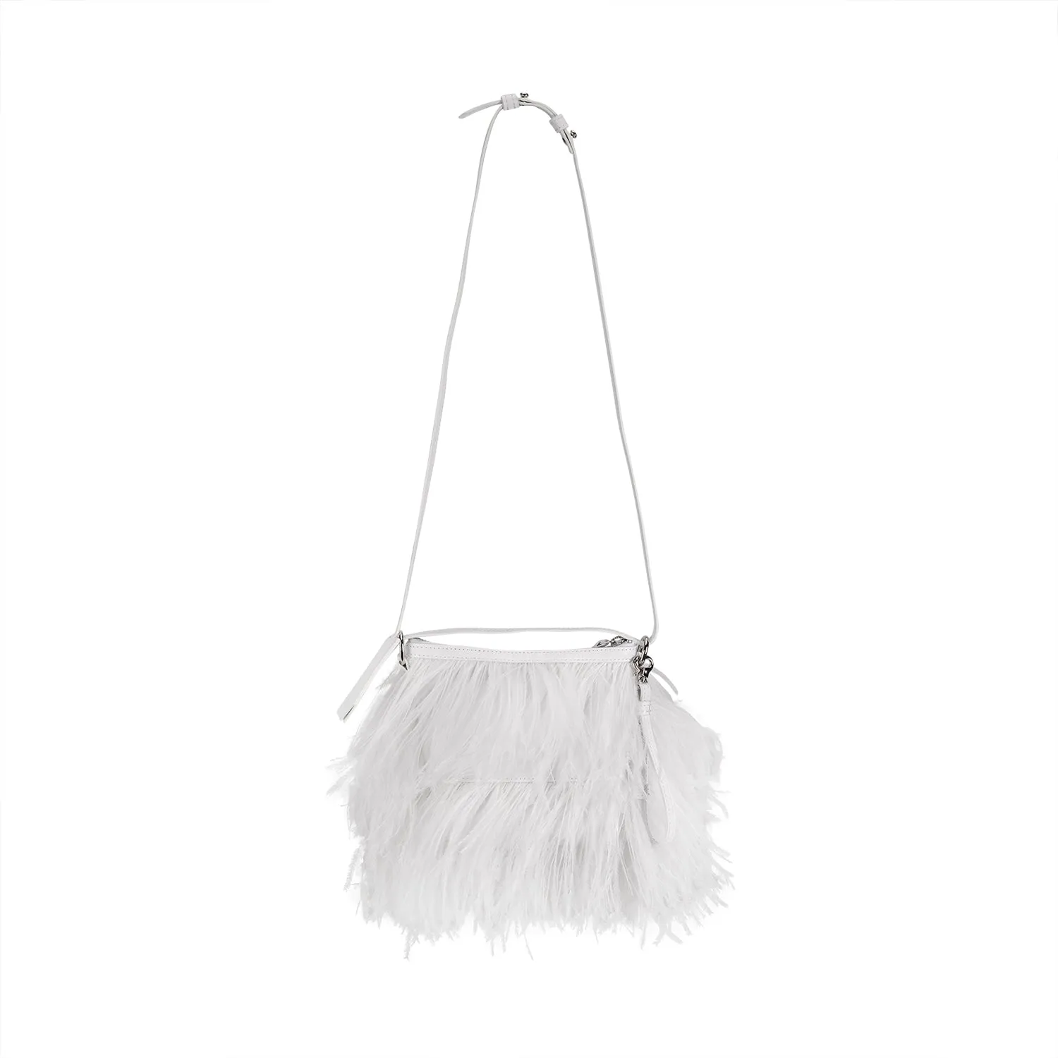 WHITE FEATHER BAG sold by Marques ’ Almeida product image thumbnail 2