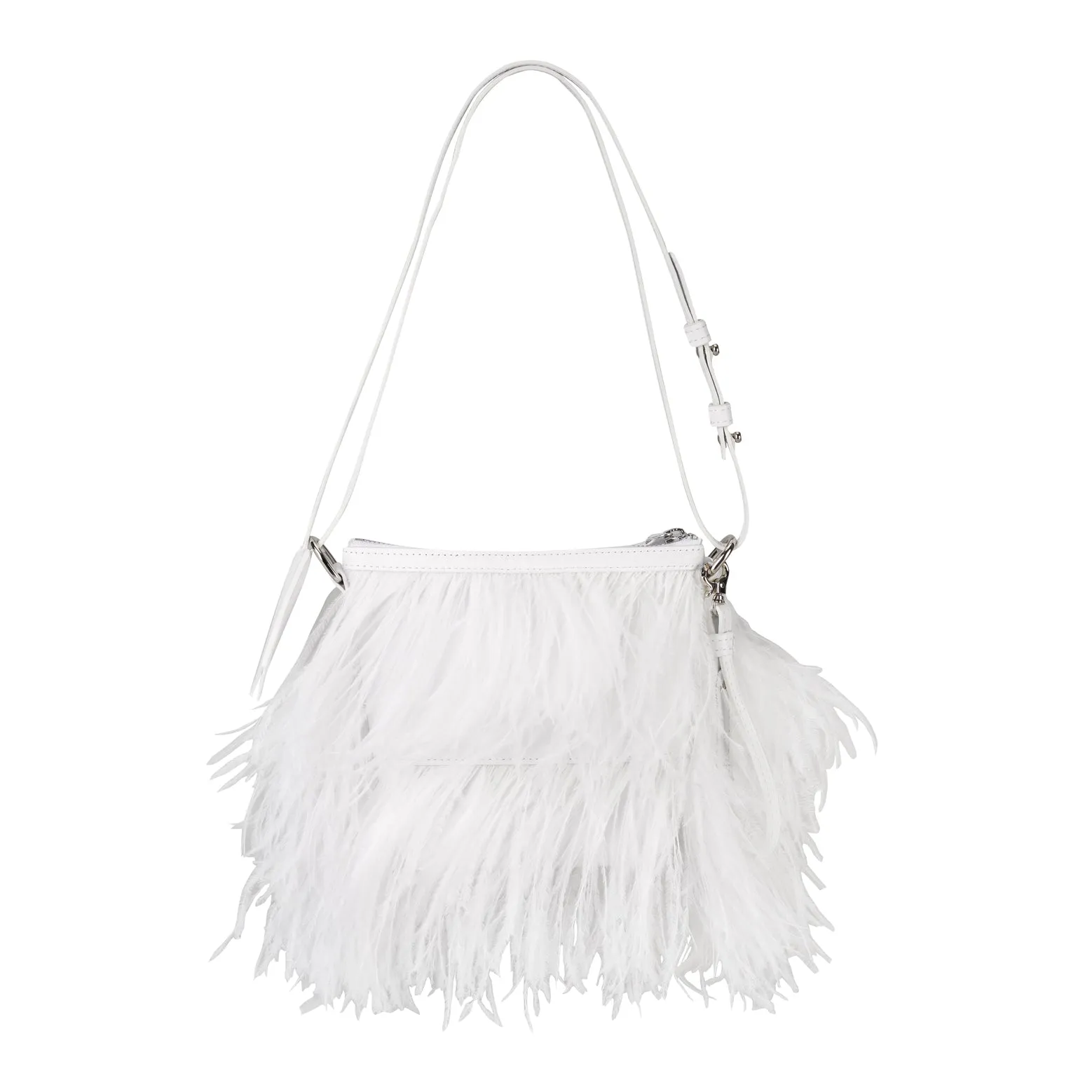 WHITE FEATHER BAG sold by Marques ’ Almeida product image thumbnail 3