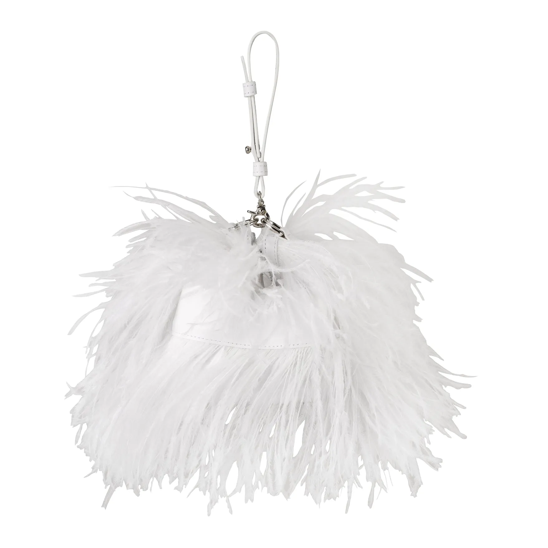WHITE FEATHER BAG sold by Marques ’ Almeida