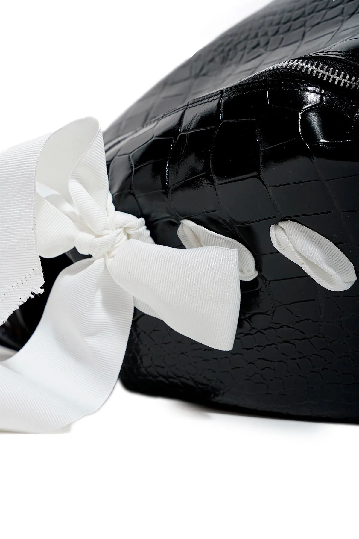 BLACK LEATHER BUM BAG sold by Marques ’ Almeida product image thumbnail 3