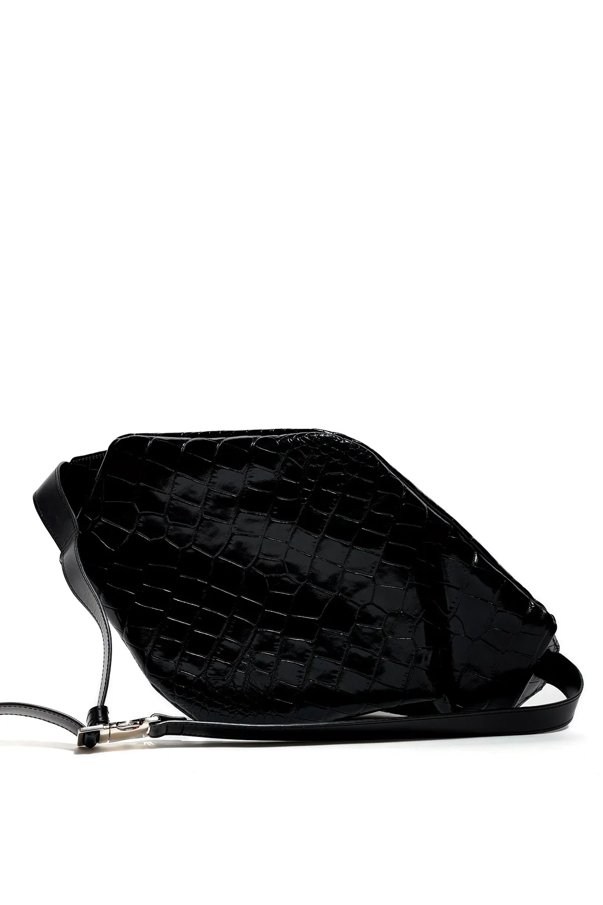 BLACK LEATHER BUM BAG sold by Marques ’ Almeida product image thumbnail 2