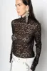 BLACK LACE LONG SLEEVE TOP sold by Marques ’ Almeida