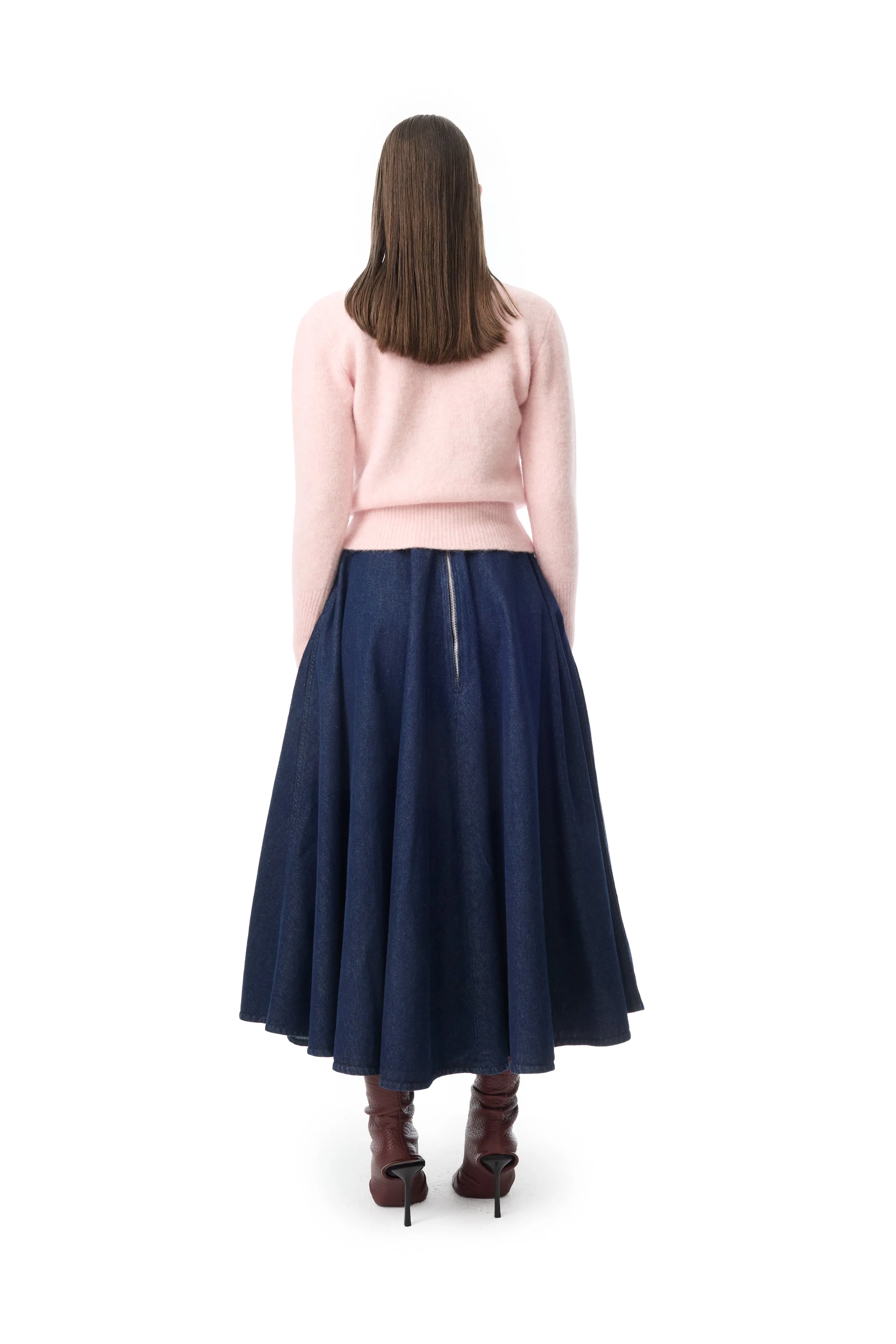 PINK KNIT CREW NECK WITH EMBELLISHMENT sold by Marques ’ Almeida product image thumbnail 2