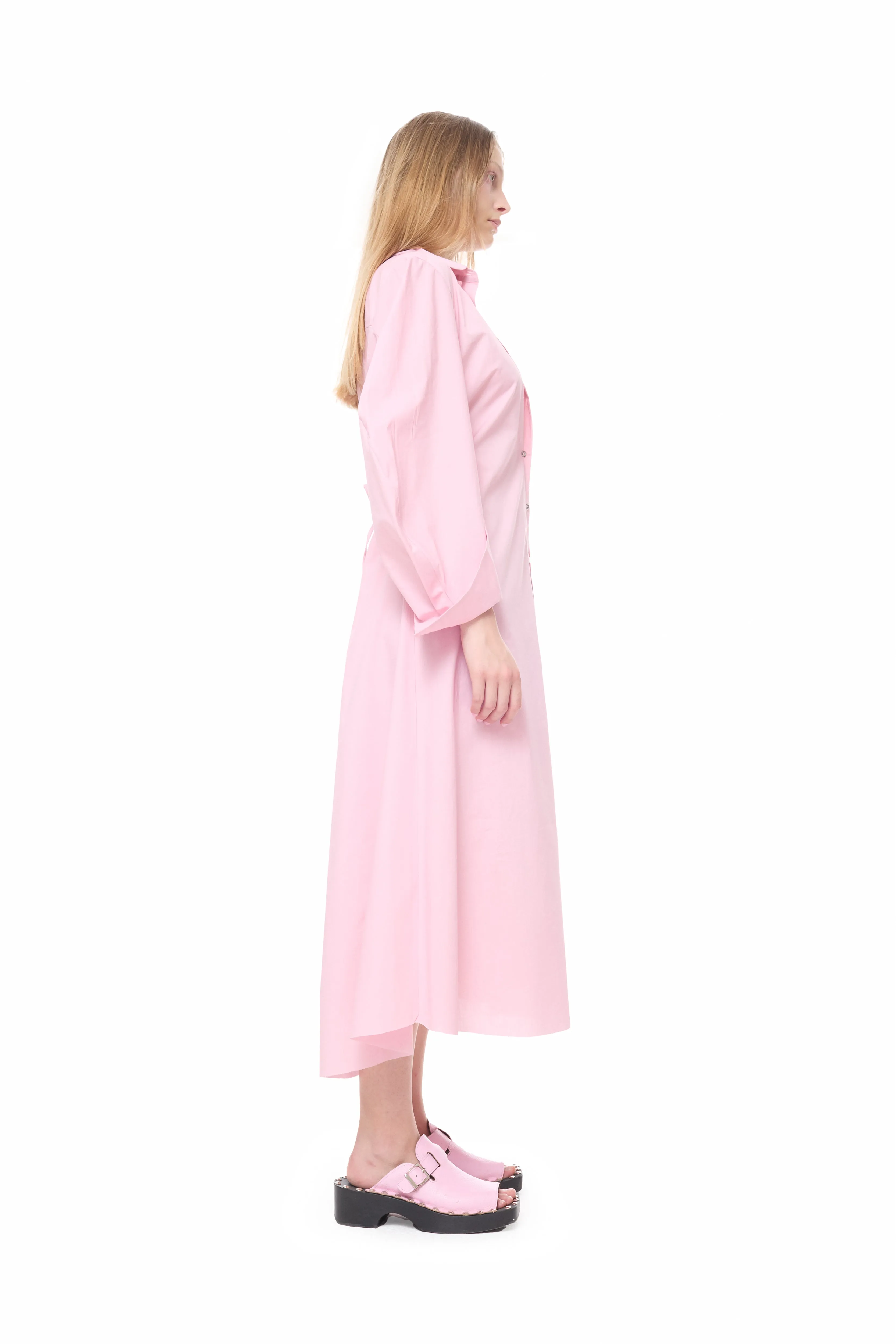 PINK WATERCOLOUR SHIRT DRESS sold by Marques ’ Almeida product image thumbnail 3