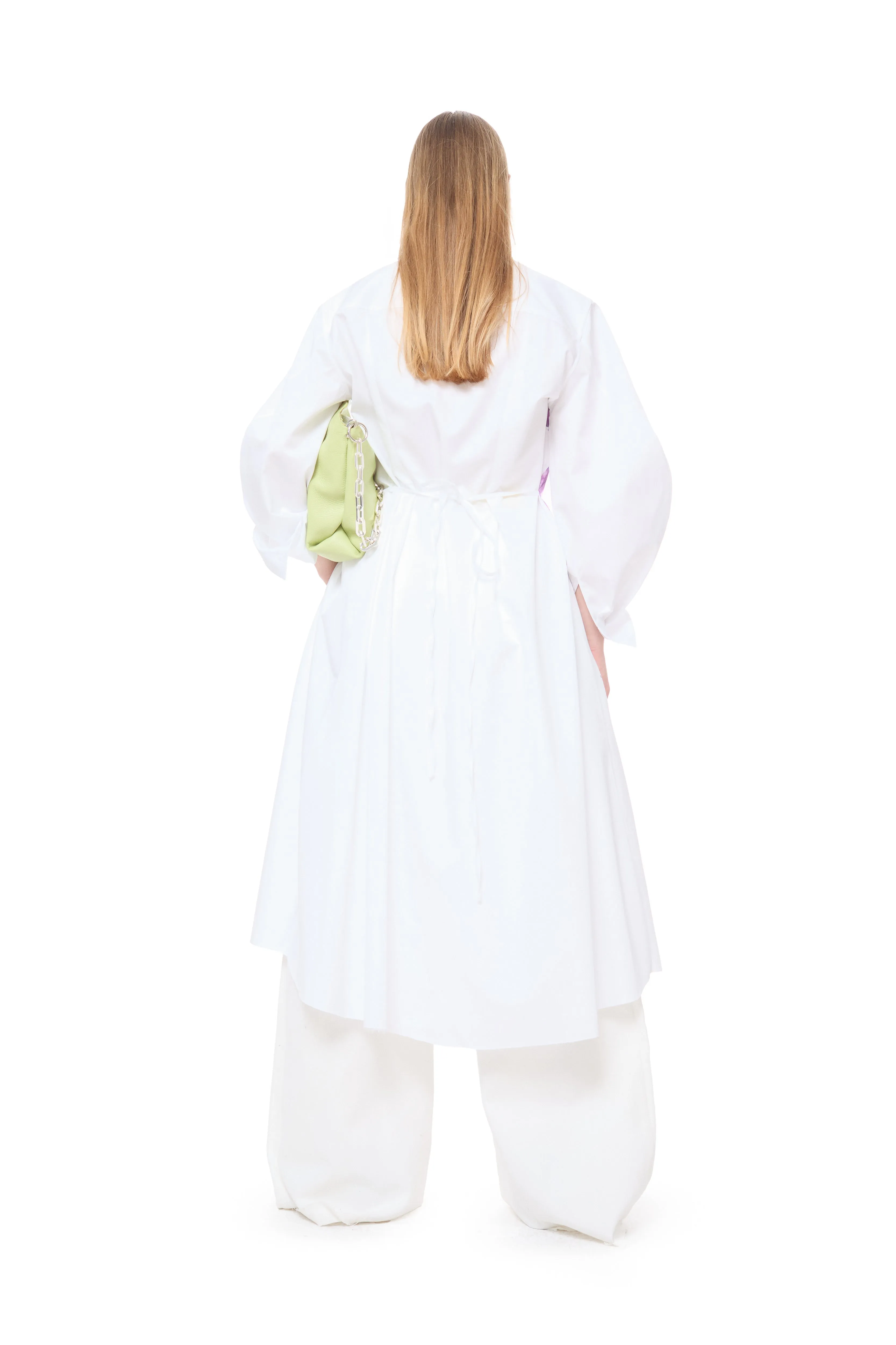 WHITE WATERCOLOUR SHIRT DRESS sold by Marques ’ Almeida product image thumbnail 2