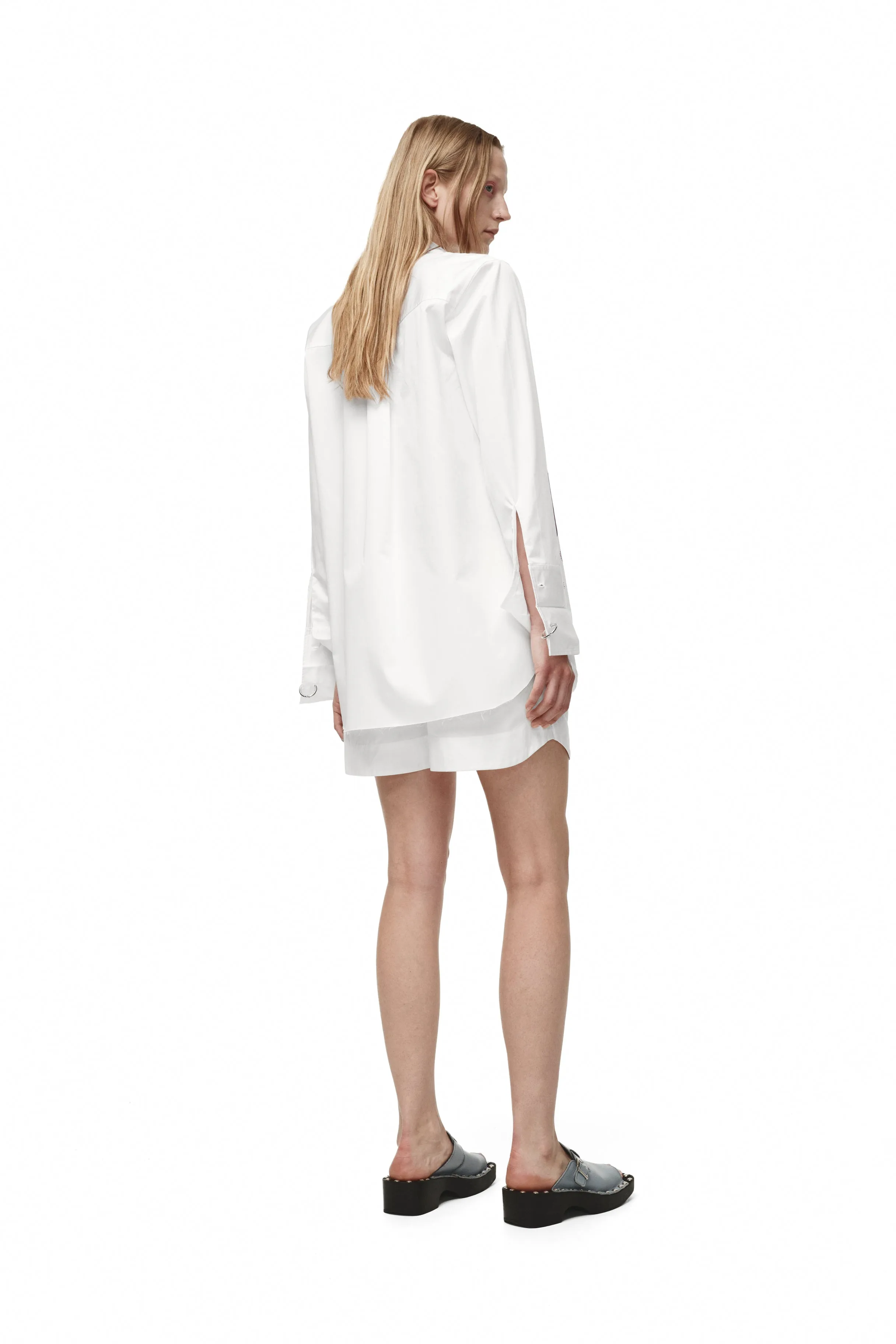WHITE WATERCOLOUR PRINTED SHIRT sold by Marques ’ Almeida product image thumbnail 4