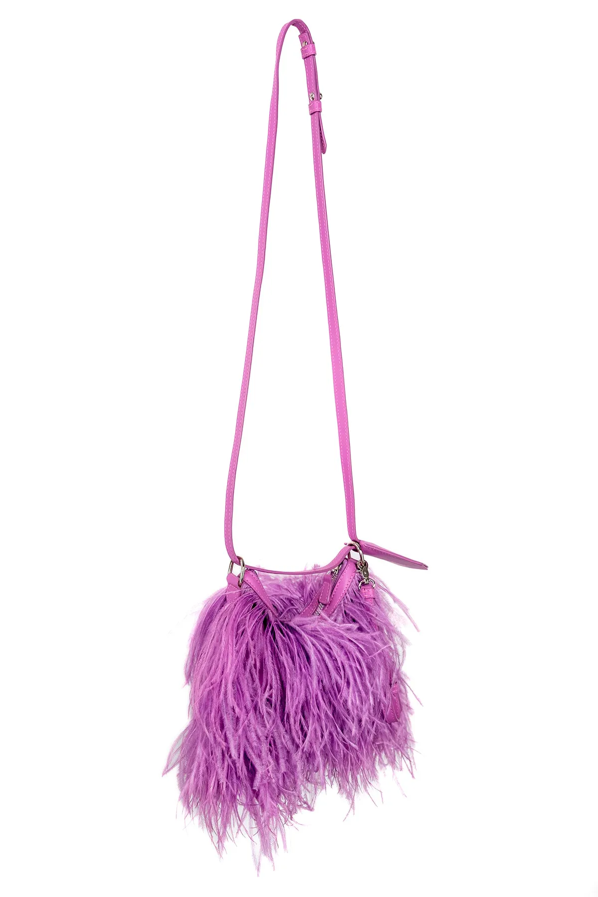 LILAC FEATHER BAG sold by Marques ’ Almeida product image thumbnail 2