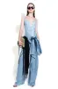 ACID WASH BOYFRIEND TROUSERS WITH BIG BOW sold by Marques ’ Almeida