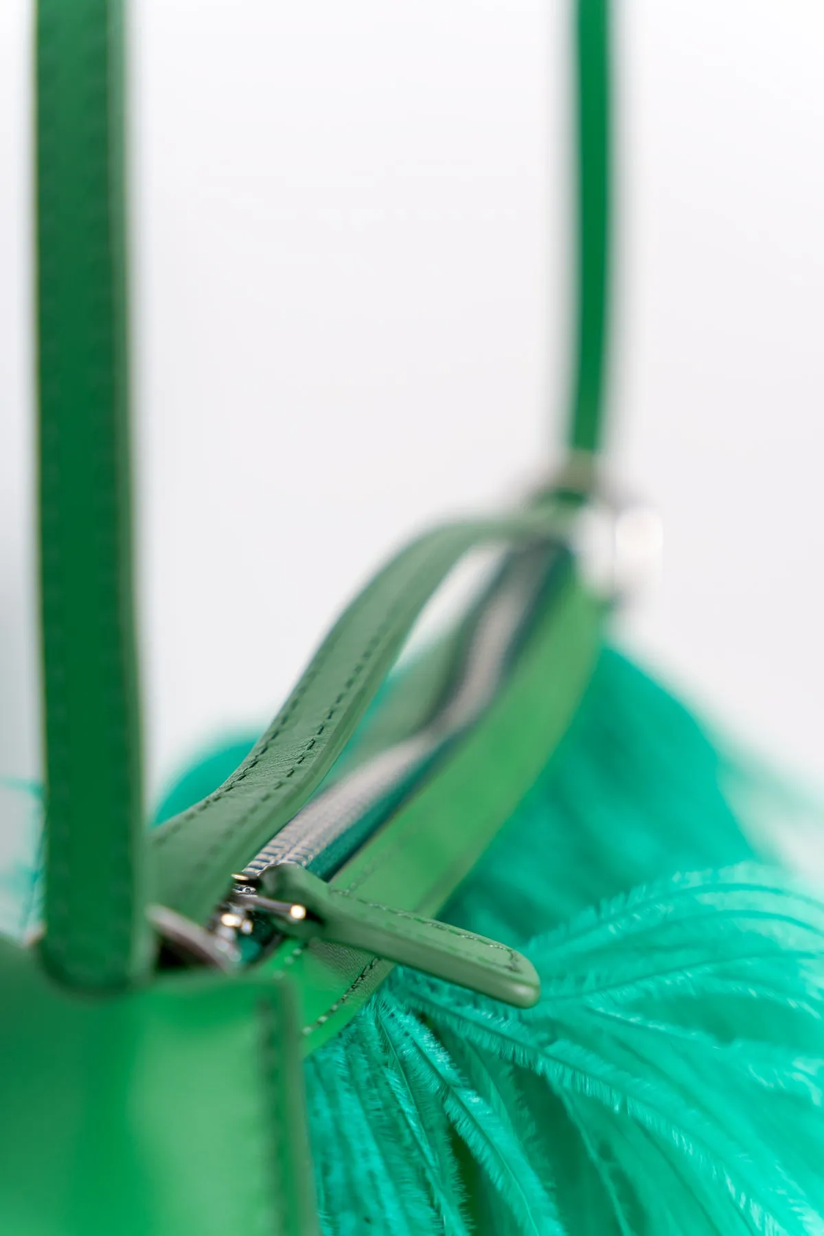 GREEN FEATHER BAG sold by Marques ’ Almeida product image thumbnail 3