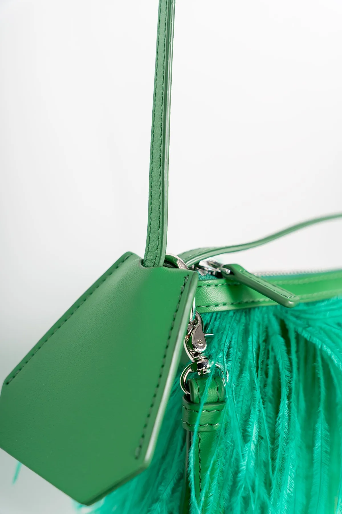 GREEN FEATHER BAG sold by Marques ’ Almeida product image thumbnail 4