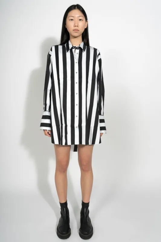 BLACK AND WHITE XXL SHIRT sold by Marques ’ Almeida