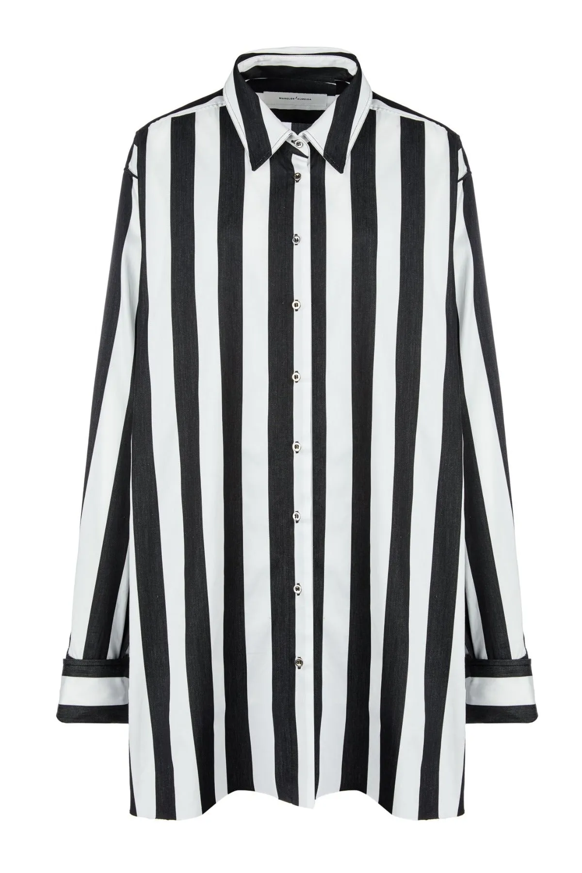 BLACK AND WHITE XXL SHIRT sold by Marques ’ Almeida product image thumbnail 2