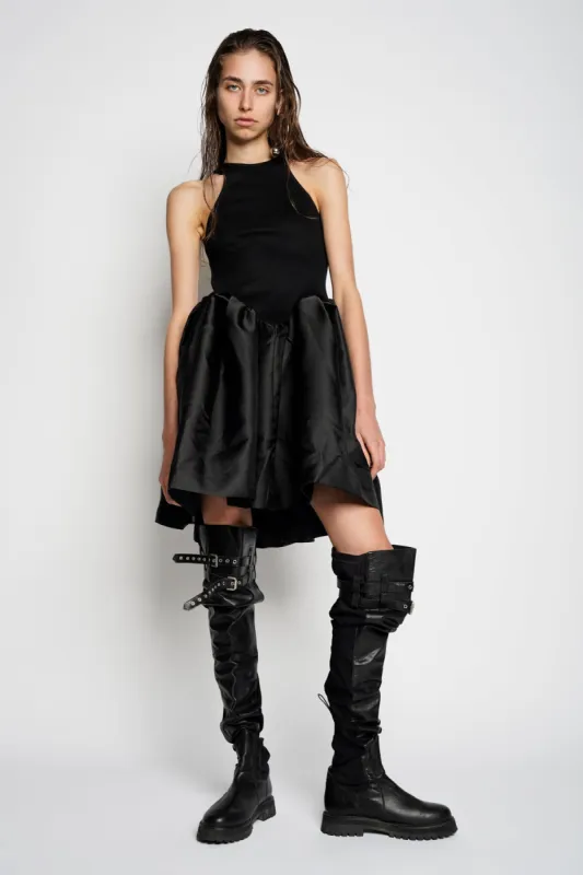 BLACK MINI DRESS WITH TANK TOP SCOOPED sold by Marques ’ Almeida