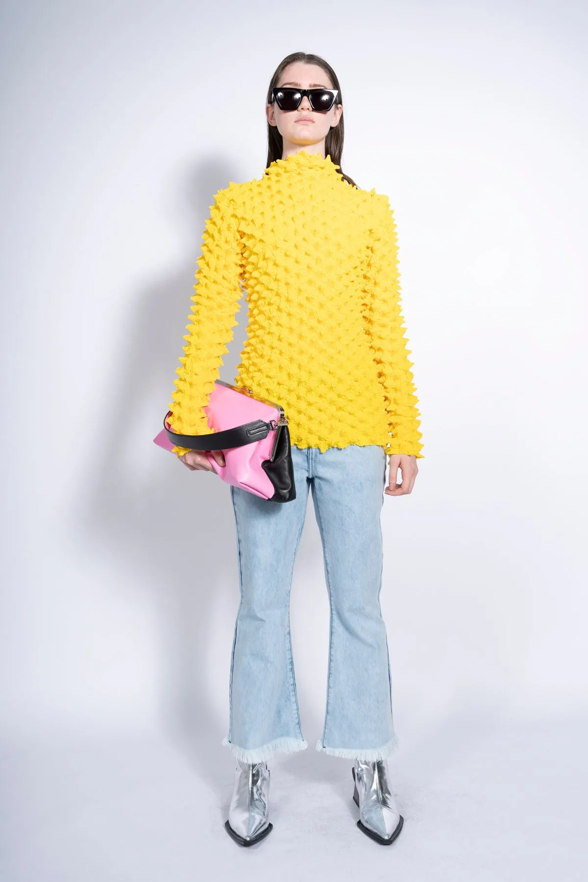 YELLOW SPIKE TOP sold by Marques ’ Almeida