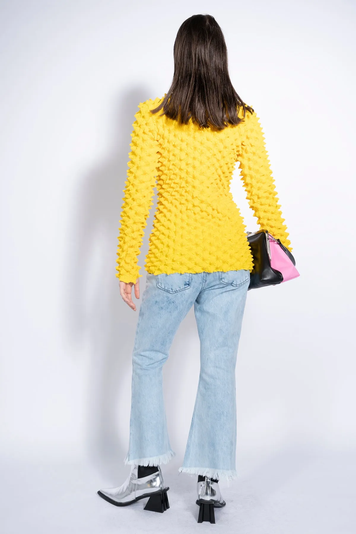 YELLOW SPIKE TOP sold by Marques ’ Almeida product image thumbnail 2
