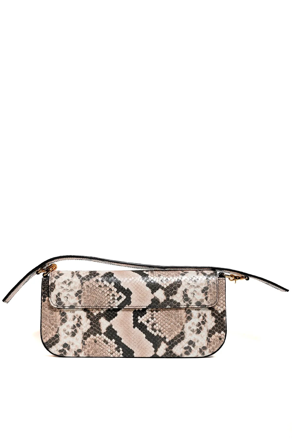 NATURAL SNAKE PRINT CLUTCH BAG sold by Marques ’ Almeida