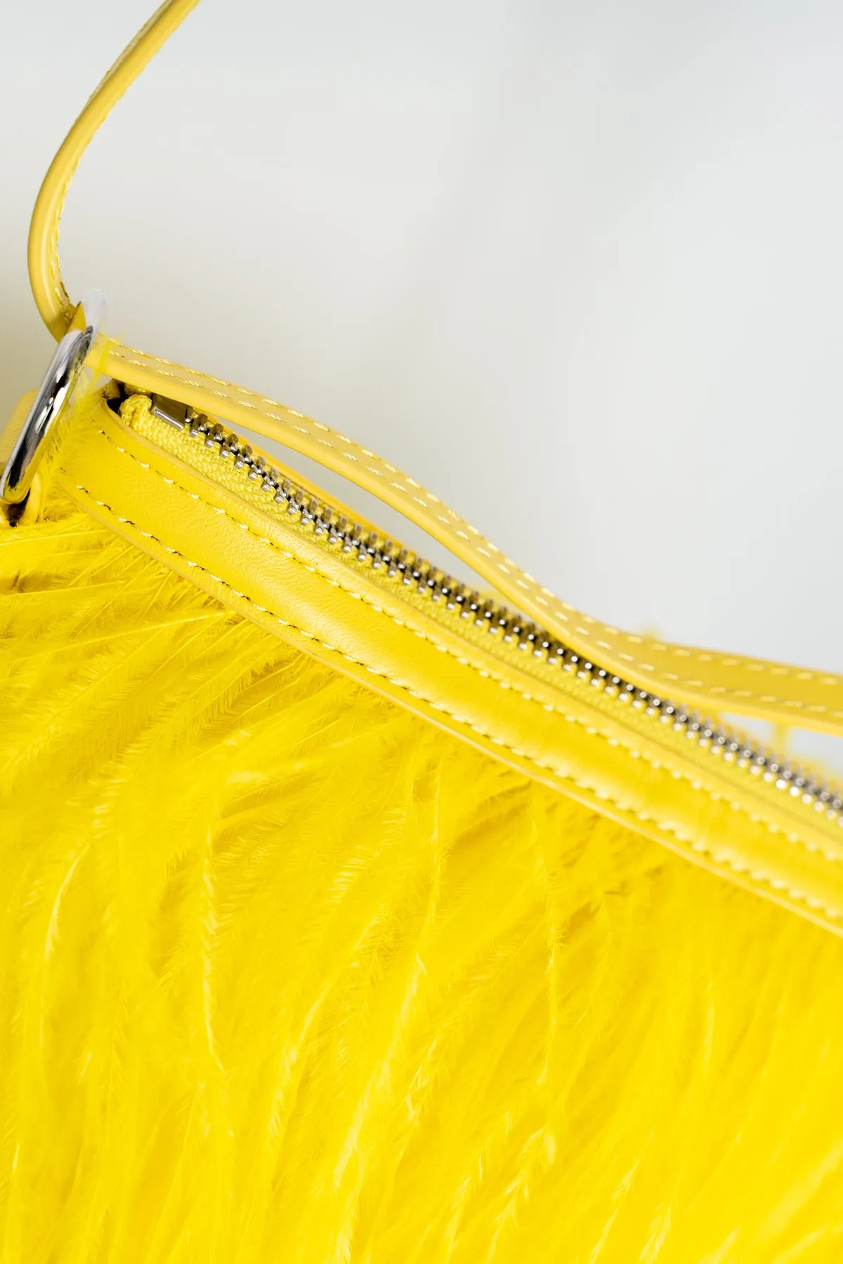 YELLOW FEATHER BAG sold by Marques ’ Almeida product image thumbnail 4