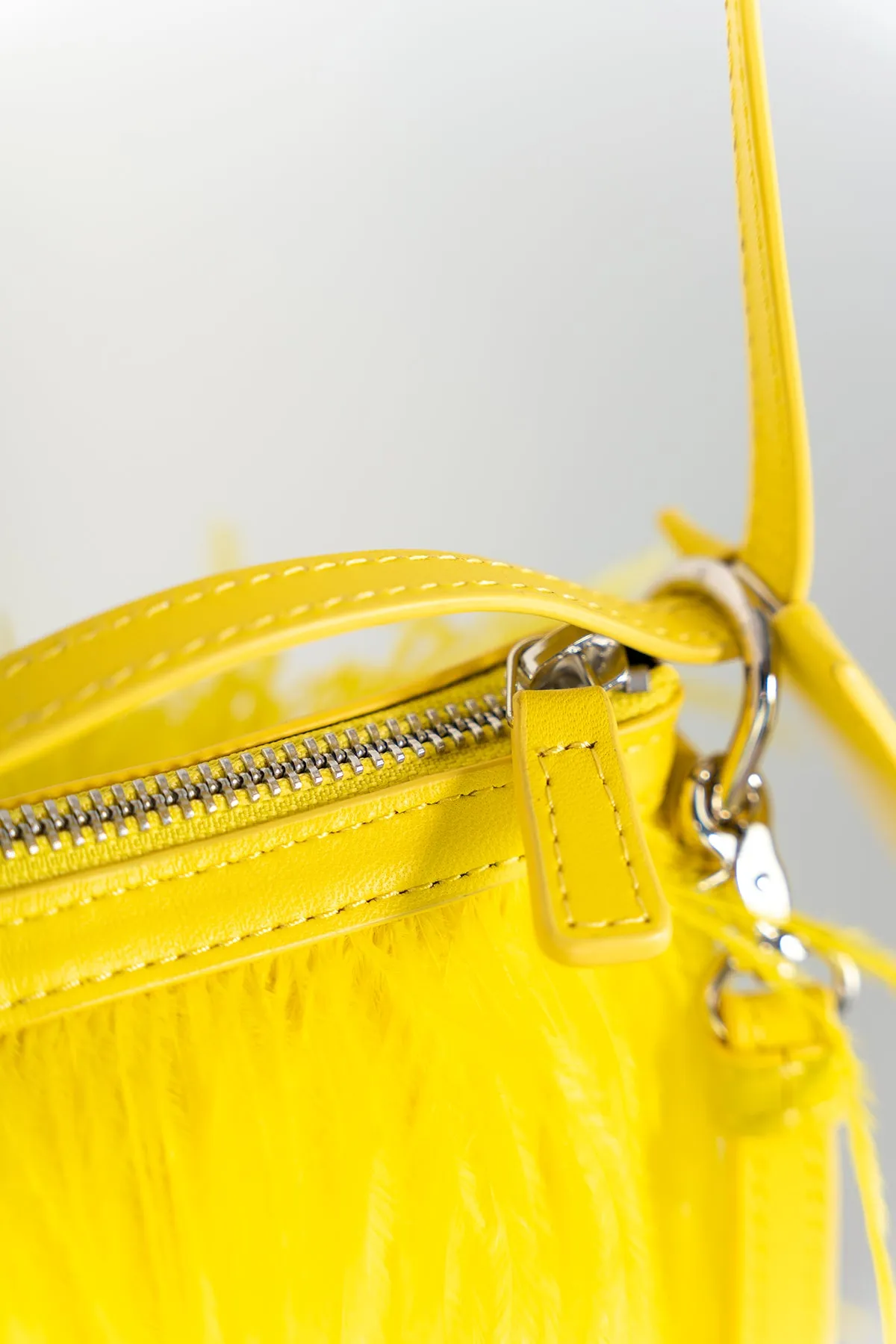 YELLOW FEATHER BAG sold by Marques ’ Almeida product image thumbnail 3
