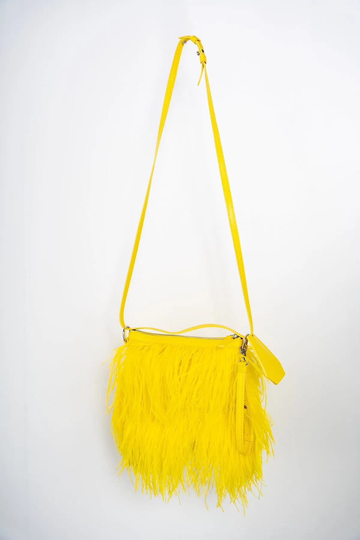 YELLOW FEATHER BAG sold by Marques ’ Almeida product image thumbnail 2