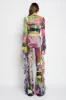 GRAFFITI PRINT MESH TROUSERS sold by Marques ’ Almeida