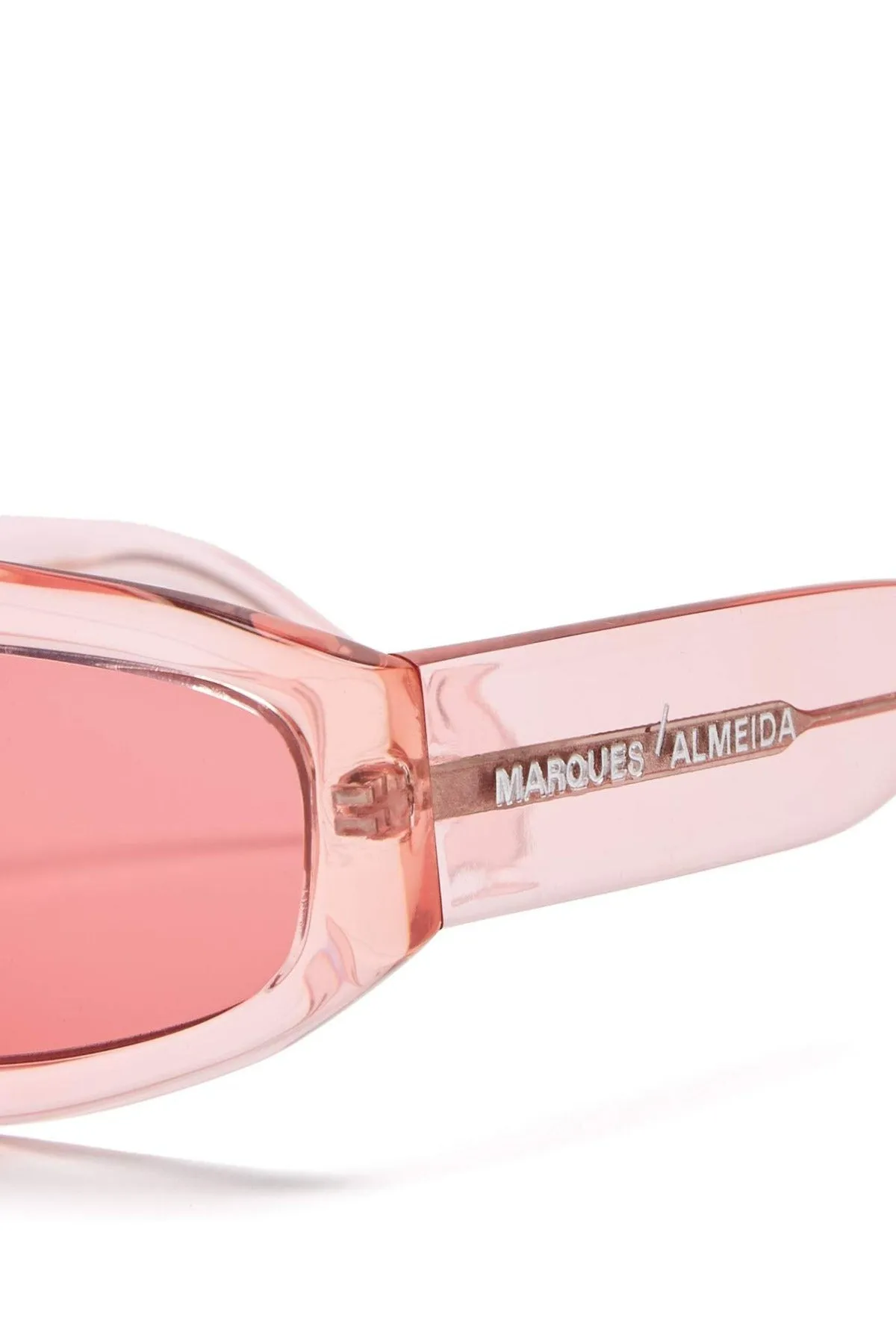PINK ANGULAR FRAME SUNGLASSES sold by Marques ’ Almeida product image thumbnail 4