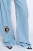 LIGHT BLUE BOYFRIEND TROUSERS WITH BIG EYELET sold by Marques ’ Almeida